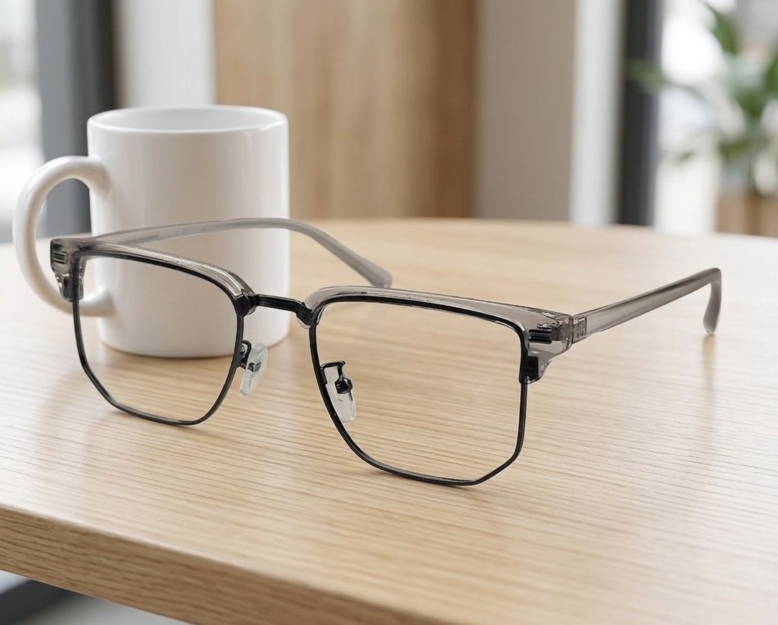 Transparent Color Ring Master Eyeglasses